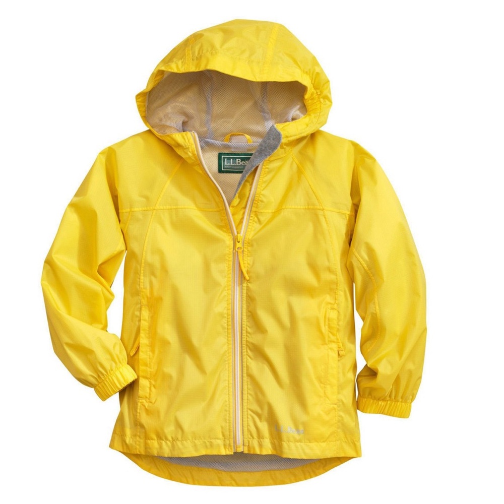 LLBean toddler rain jacket